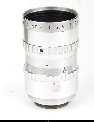 Som Berthiot Tele-Cinor f/3.5 - 75mm lens #VE2513. Good