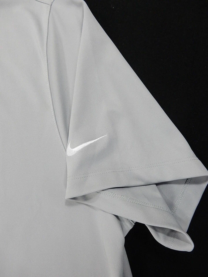 Polo de golf Nike Dri Fit Performance FAIRWAY manga corta (XXL para hombre) plateado Foto 4 de 4