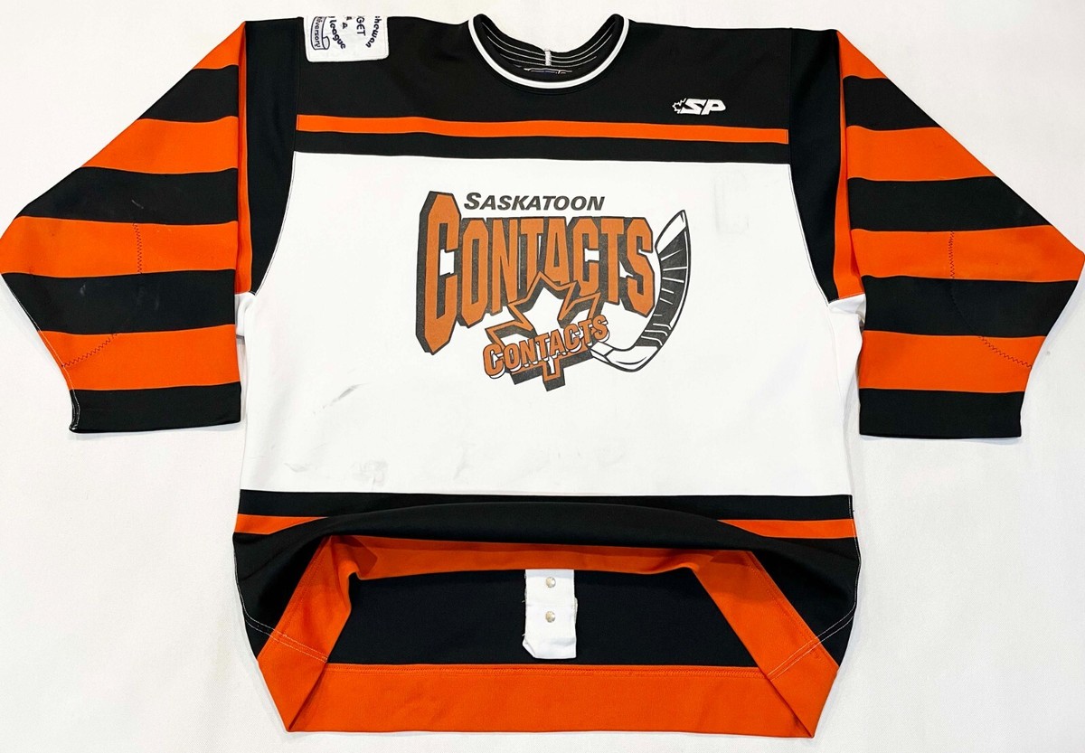 SP Sportswear Pro Saskatoon Contacts #12 AAA Hockey Jersey Sz 52