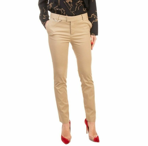 PVP € 550 auténtico DSQUARED Elástico Pantalones a medida S72KA0431 Talla 38  | eBay
