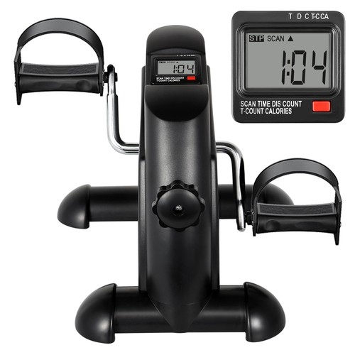 Mini Exercise Bike Pedal Exerciser Foot Peddler Leg &Arm Exerciesr Home Exercise - Picture 2 of 10