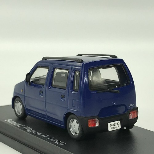 Mini Car Suzuki Wagon R 1993 Blue 1/43 Scale Box Display Diecast Vol 171 - Picture 11 of 11