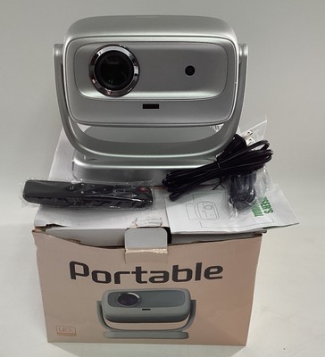 LED Source Portable 4k Outdoor Widescreen TV Projector Bundle  F2D