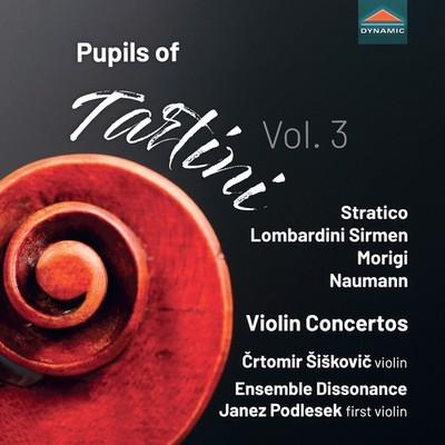 CDS8041 Siskovic/Ensemble Dissonance Pupils of Tartini Vol 3 CD CDS8041 NEW