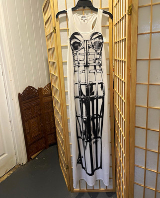 Jean Paul Gaultier Trompe-L oeil dress, size M