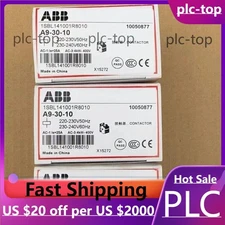 1X New ABB A9-30-10 Contactor 24V、110V、220-230V50Hz/230-240V60Hz
