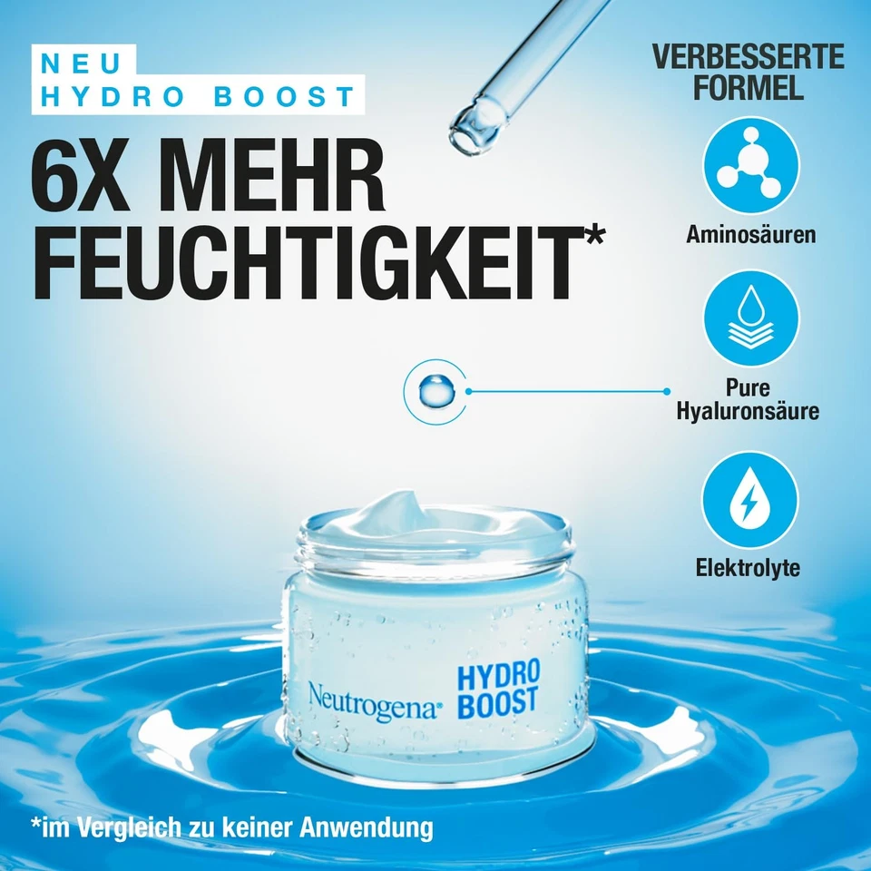 Neutrogena Hydro Boost Skincare Set: Aqua Creme + Nachtcreme,...  - Bild 3 von 4