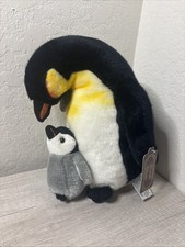 Penguin With Baby Plush RUSS Yomiko Classics Collectible 11" NWT