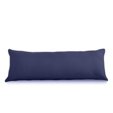 Body Pillow Cover 21"x54" Microfiber Hidden Zipper Navy