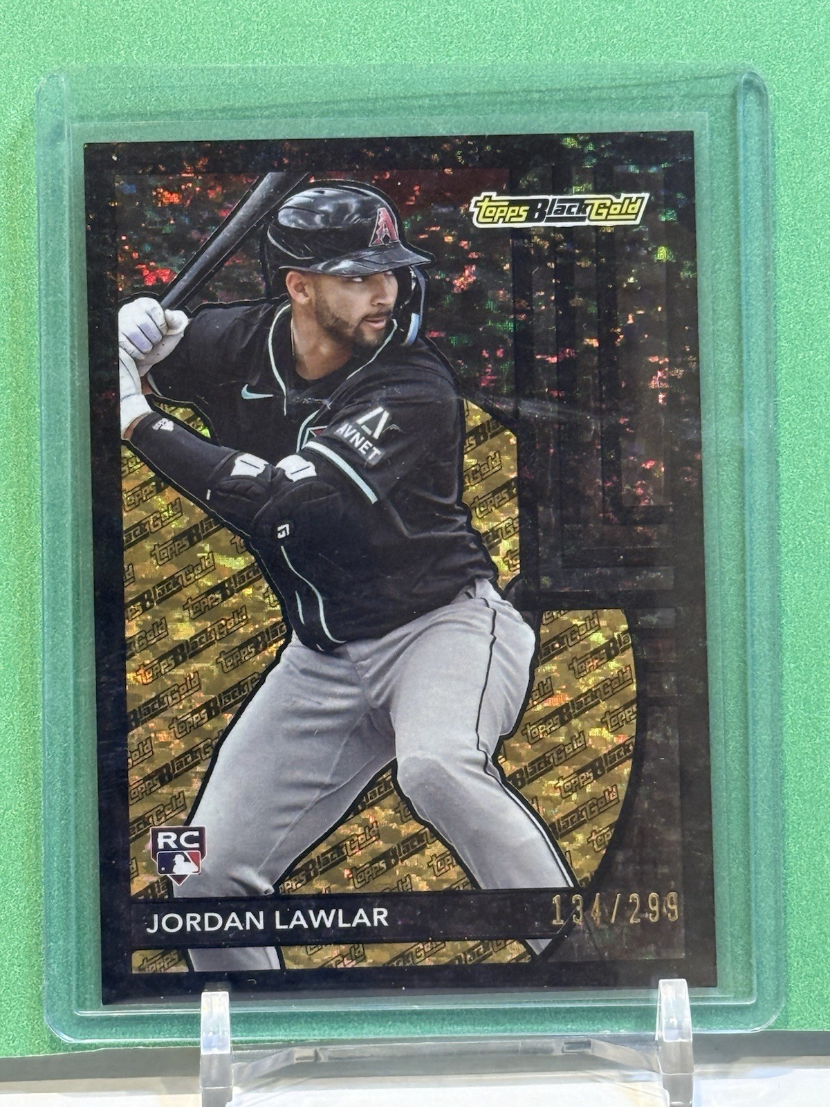 2024 Topps Update #BG-16 Jordan Lawlar Topps Black Gold Black /299