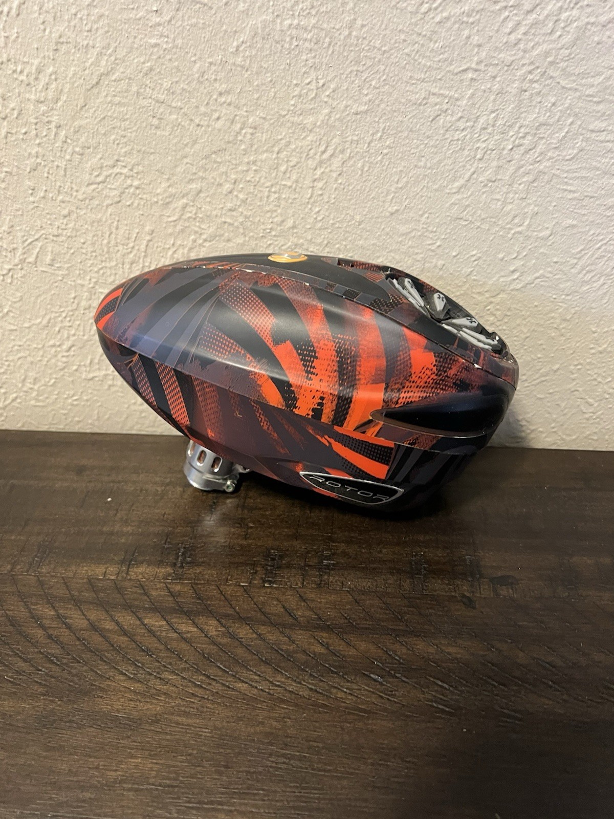 Dye Rotor Paintball Hopper Rare Red Fire (comes With Speed F