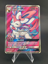 SYLVEON GX 2017 POKEMON GUARDIANS RISING ULTRA RARE FULL ART #140/145