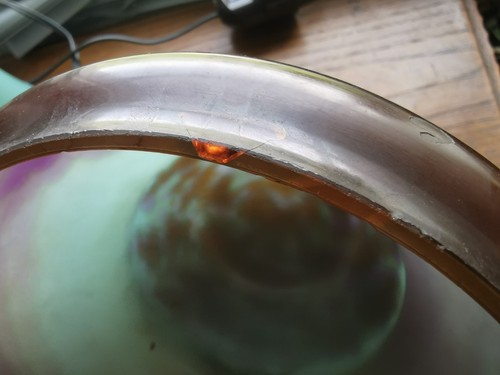 Tischlampe Pilzlampe Glas Jugendstil - - Schule von Nancy - - Frankreich - Bild 15 von 15