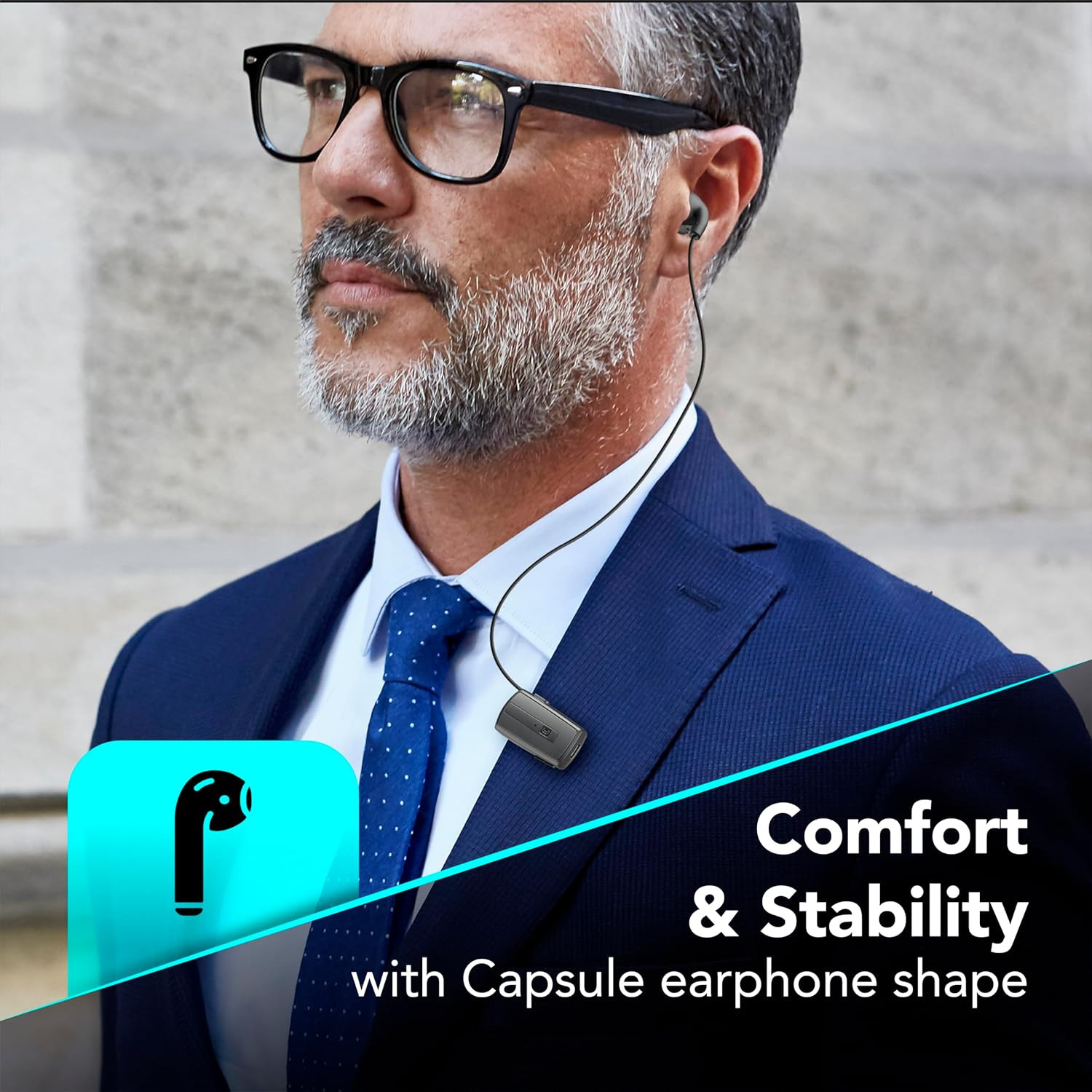 BTCLIPARDP - Auricolare Bluetooth Riavvolgibile Con Clip - Durata Batteria 7H - foto 6