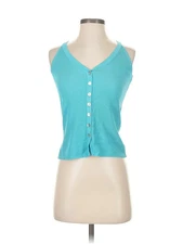 Assorted Brands Women Green Sleeveless Blouse S