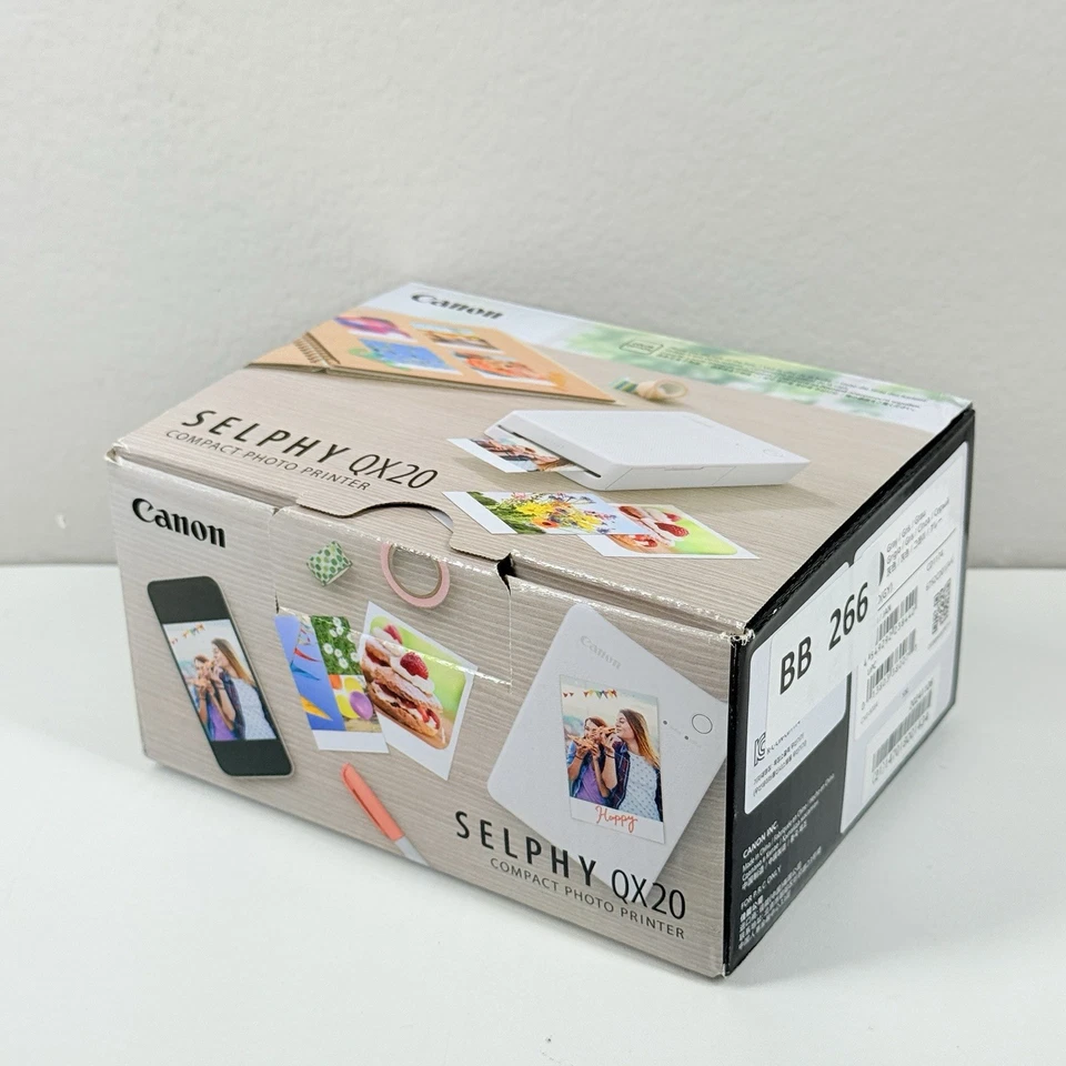 Canon SELPHY QX20 Compact Photo Printer Dark Gray WiFi Portable Brand New Unused - Image 2 of 4