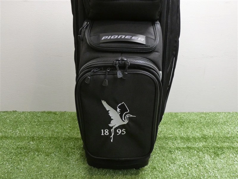 Bolsa de carro de 15 vías Ping Pioneer para hombre C.C. Logo Negro/Blanco Nuevo Foto 4 de 4