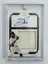 2025 Panini National Treasures - Silhouette Signatures Jackson Chourio /99 