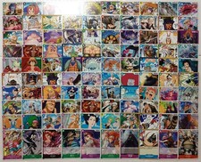 Lot of 100 Japanese ONE PIECE Cardgame Card Set TCG