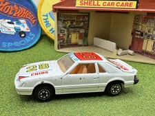 Yatming Ford Mustang No. 1028 White Turbo Rally Gt 80s Chids