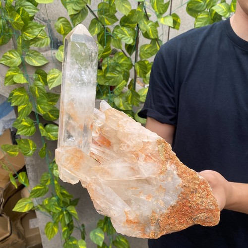 4LB Natural Clear white quartz crystal Point specimen mineral healing - Picture 6 of 11