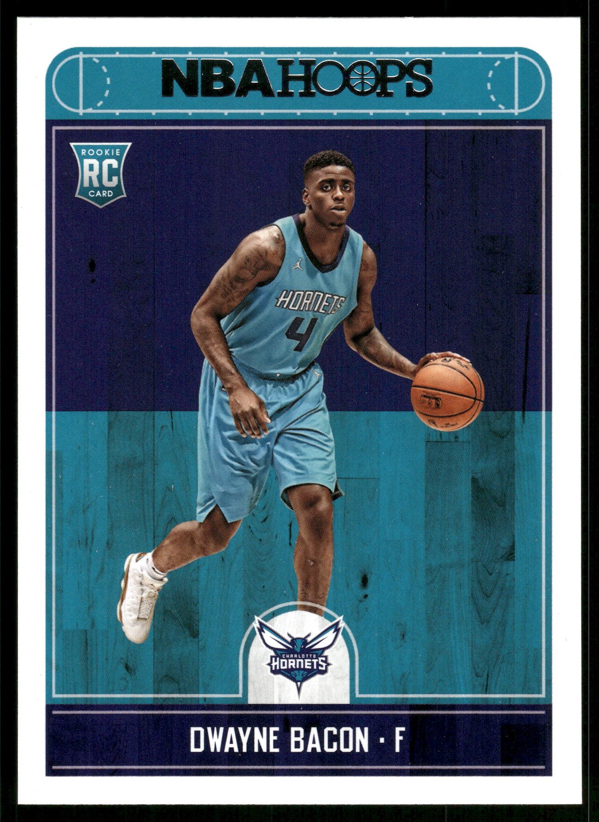 2017-18 Hoops #290 Dwayne Bacon Charlotte Hornets Rookie