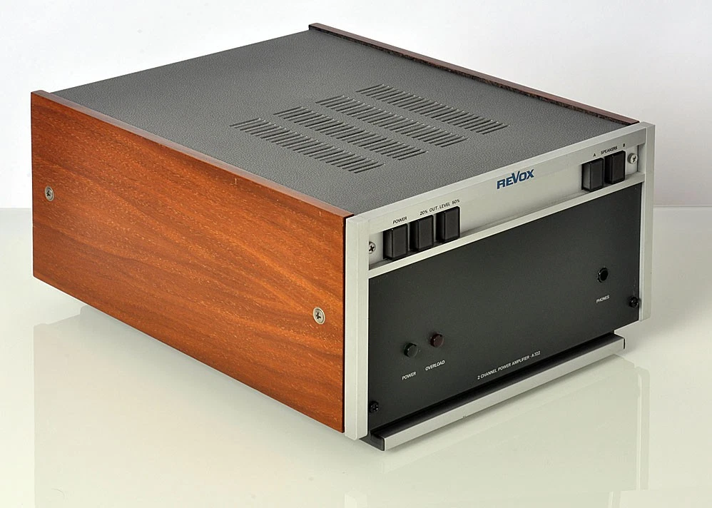 Amplificador de potencia de 2 canales Revox A722