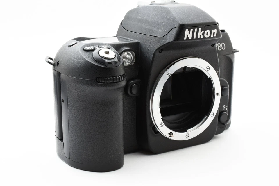 No Sticky! *Mint* Nikon F80 D SLR 35mm Film Camera Body Black w/strap From Japan - Image 2 of 4