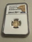 2025 W, American $5 Gold Eagle, NGC PF 70 UC, Signed Jennie Norris