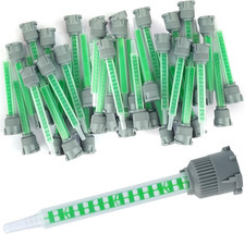 20 PCS Epoxy Mixing Nozzle Adhesive Mixing Nozzle Tip for Resin Adhesive Cartrid