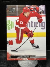 Lucas Raymond #66 2022-23 Upper Deck Detroit Red Wings