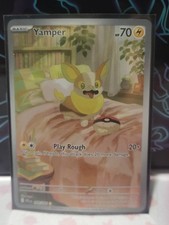 Yamper 99/94 Phantasmal Flames Illustration Rare Pokemon