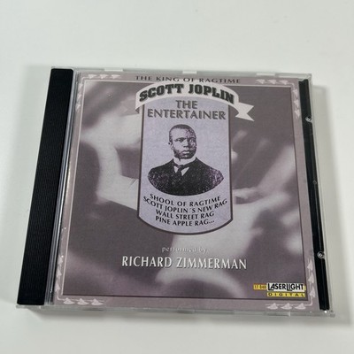 The King of Ragtime Scott Joplin The Entertainer, Richard Zimmerman CD