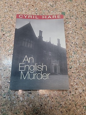 An English Murder by Hare, Cyril Book Rare Great Condition    