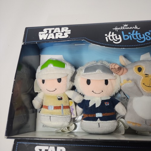 Hallmark Itty Bittys STAR WARS 2Collector Sets New Inbox 4" plushies with tags - Picture 7 of 7