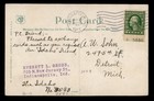 DR WHO 1913 PLATE #MONUMENT PLACE INDIANAPOLIS IN POSTCARD INDIANA R86144 — photo 2