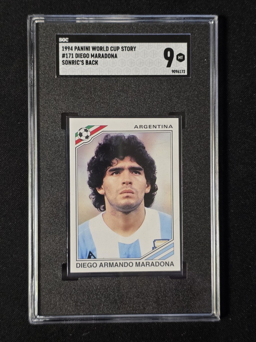 1994 Panini World Cup Story #171 Diego Maradona Sonric's Back
