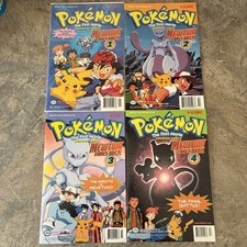 Pokemon The First Movie Comic #1-4 - Signed w...