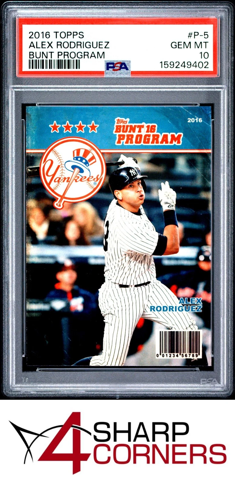 2016 Alex Rodriguez #P-5