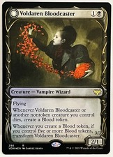 Voldaren Bloodcaster/Bloodbat Summoner (Showcase)-Innistrad: Crimson Vow-FOIL-NM