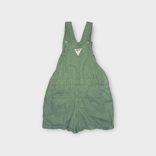 OshKosh B’gosh Green Linen Blend Overalls - Picture 3 of 5
