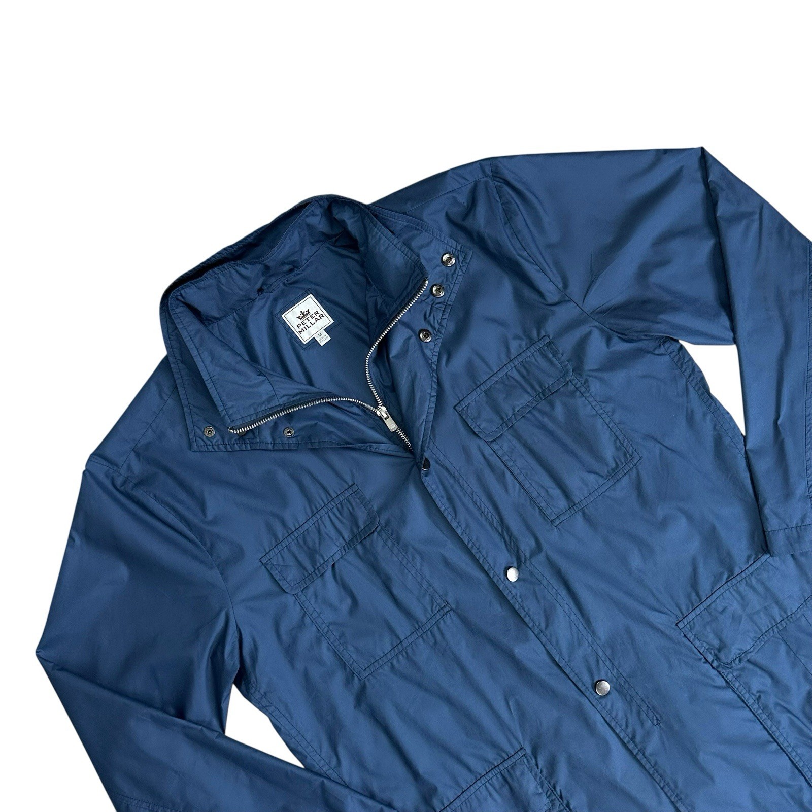 Peter Millar Lightweight Field Jacket Zip Snap Me… - image 2