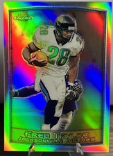 Fred Taylor 1999 Topps Chrome Refractor #10 Jaguars