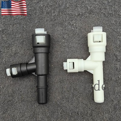 2Pcs Fit 2000-14 Chevy Tahoe GMC Yukon Cadillac Heater Inlet Hose Connector Tee