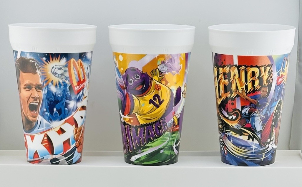 McDonald's 2026 FIFA World Cup Collectible Cups Complete Set 9