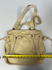 Bueno Yellow Faux Leather Shoulder Bag