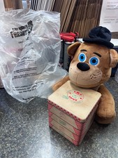 NEW Five Nights At Freddy  s FNAF 2 Freddy Fazbear plush Cinemark Popcorn Bucket