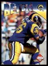 1995 Collector's Edge #19 Jerome Bettis - Rams - HOF