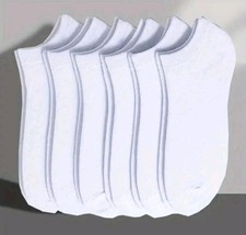 30 Pairs Low Cut White Socks Bulk for Women Men Thin Breathable Casual Sock NEW