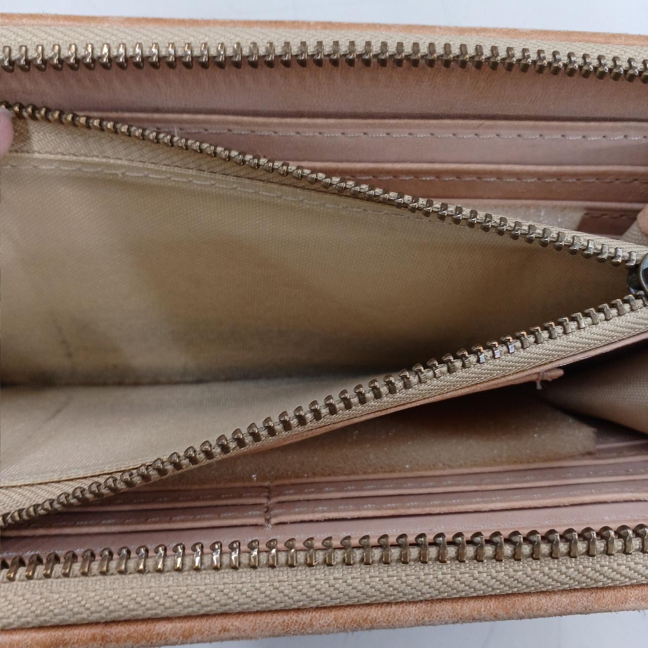 Y0315 LEATHER CRAFT YOU Python leather round fast… - image 11